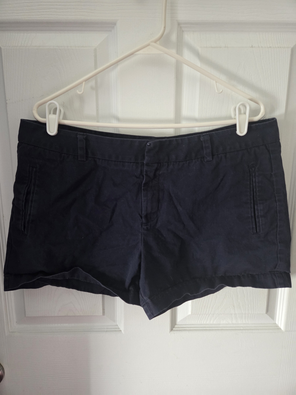 STYLUS Navy Blue Women's Bermuda Shorts